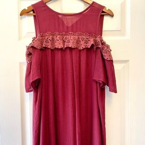 Joy Joy Off Shoulder Dress NEW WITH TAGS